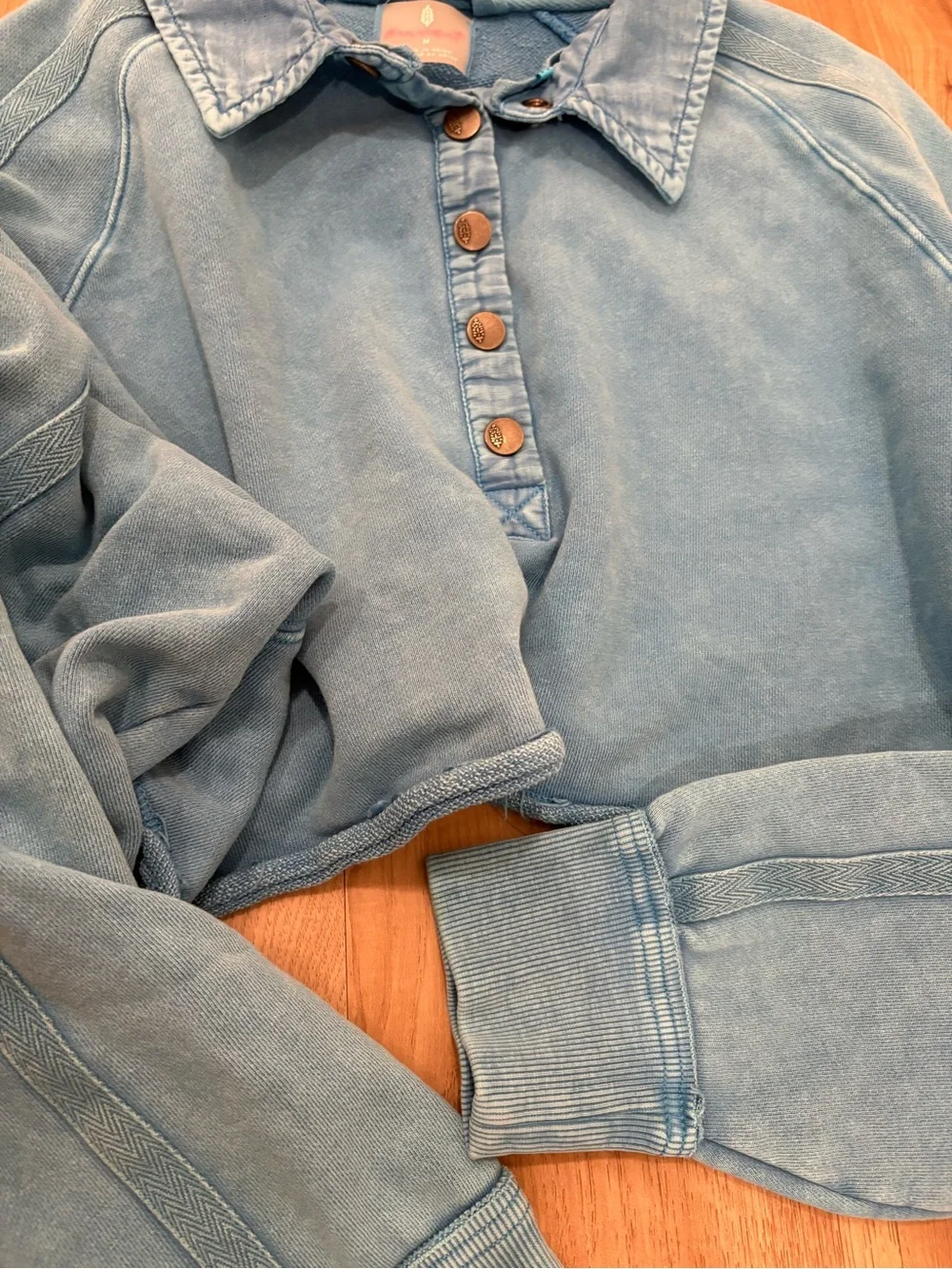 Free People Playoff Cropped Pullover - Picture 10 of 11